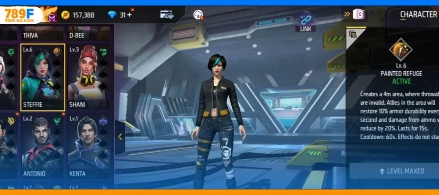 Steffie free fire trong meta game hiện tại